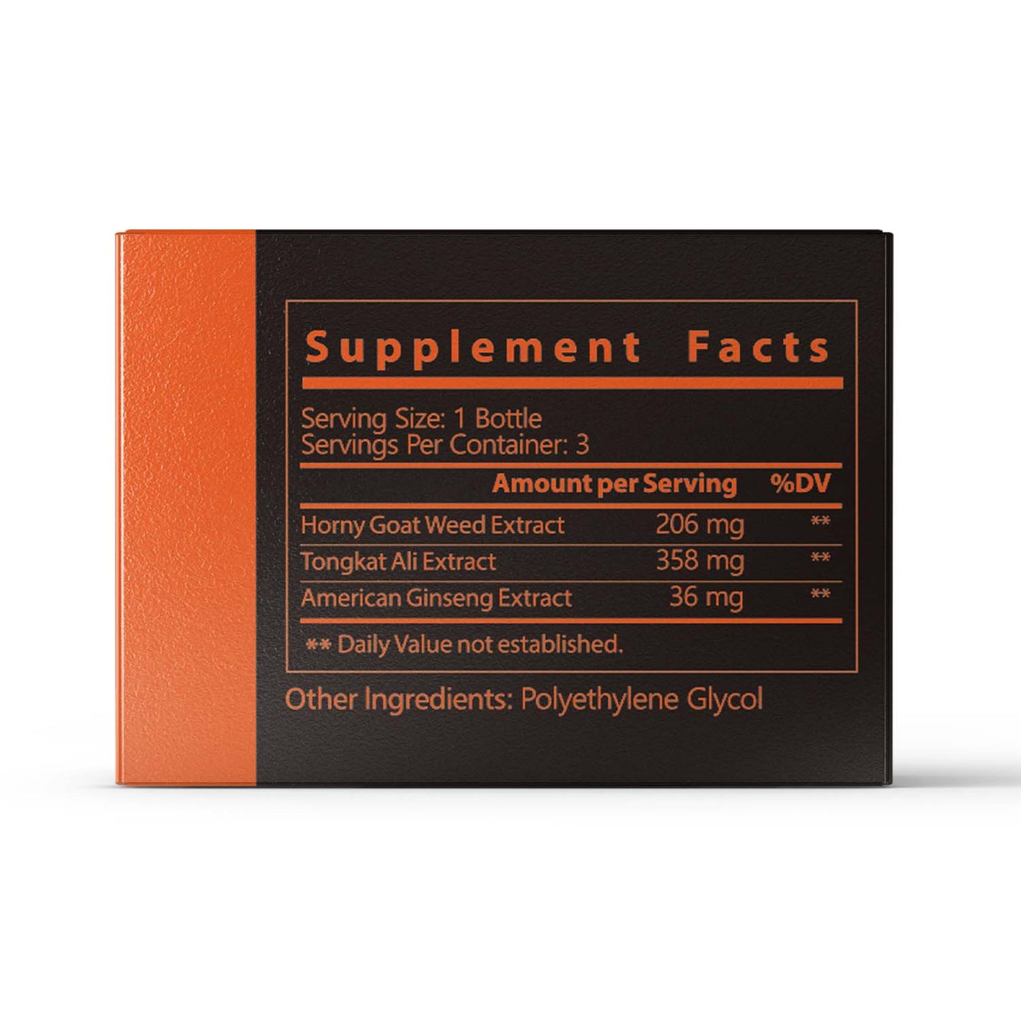 Masculine Fuel - Dripping Pills -Horny Goat Weed + Tongkat Ali, Supports Men's Health