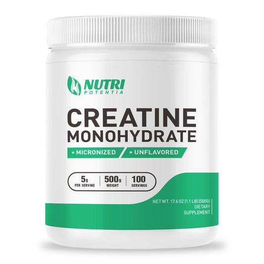 Creatine Monohydrate Powder 500 Grams (1.1lb), Micronized Creatine Powder Workout Powder Supplement, Unflavored, Pure, 5000mg(5g) Per Serving, No Filler