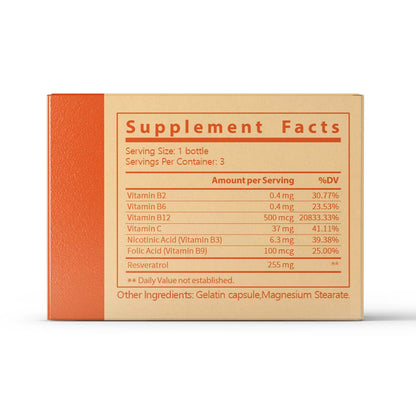 VITAGUTE DEFENSE Dripping Pills - Resveratrol + Vitamins Supplement