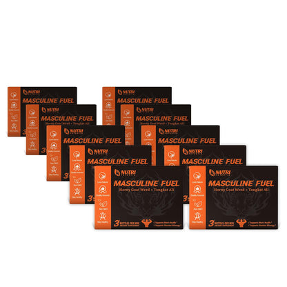 Masculine Fuel - Dripping Pills -Horny Goat Weed + Tongkat Ali, Supports Men's Health