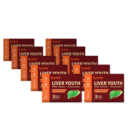 Liver Youth Dripping Pills - Milk Thistle & Schisandra Supplement for Liver Health Support