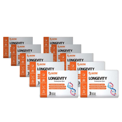 LONGEVITY NMN Dripping Pills - NMN + Coenzyme Q10