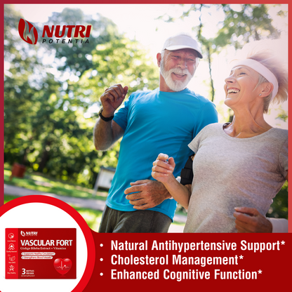 VASCULAR FORT Dripping Pills- Ginkgo Biloba Extract + Vitamins & Mineral Supplement