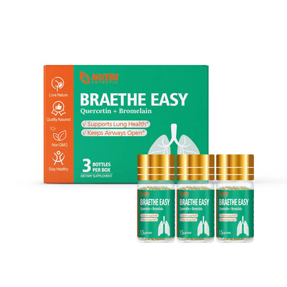 Breathe Easy Dripping Pills - Lung Support Supplement with Quercetin