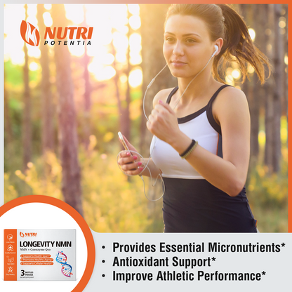 LONGEVITY NMN Dripping Pills - NMN + Coenzyme Q10