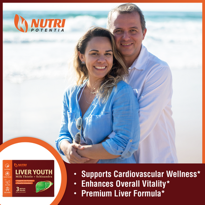Liver Youth Dripping Pills - Milk Thistle & Schisandra Supplement for Liver Health Support