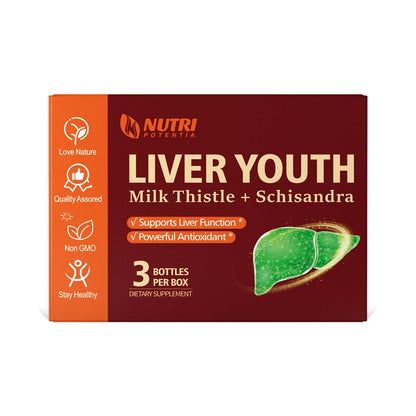 Liver Youth Dripping Pills - Milk Thistle & Schisandra Supplement for Liver Health Support