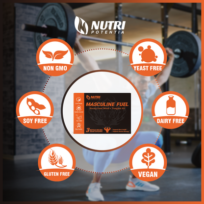 Masculine Fuel - Dripping Pills -Horny Goat Weed + Tongkat Ali, Supports Men's Health