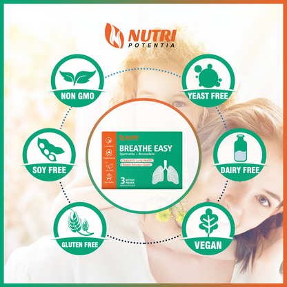Breathe Easy Dripping Pills - Lung Support Supplement with Quercetin