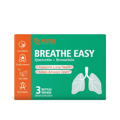 Breathe Easy Dripping Pills - Lung Support Supplement with Quercetin